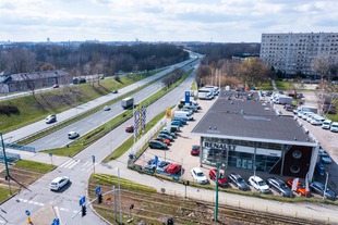 Zmiana organizacji ruchu przy salonie w Świętochłowicach Zmiana organizacji ruchu przy salonie w Świętochłowicach