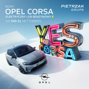Nowy Opel Corsa, od 599 zł netto/mies.