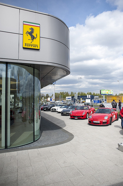 Supersport cars cavalcade in Katowice
