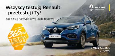 365 dni testów Renault