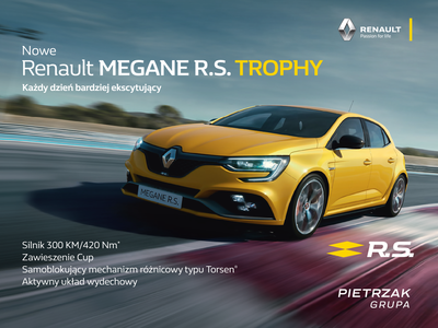 Nowe Renault MEGANE R.S. TROPHY