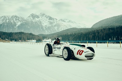 Maserati – królowa elegancji na zamarzniętym jeziorze St. Moritz