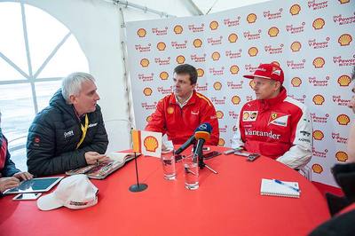 Kimi Raikkonen w Ostrawie testuje razem z nami 488 GTB