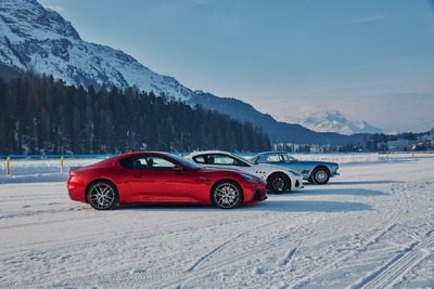 Maserati – królowa elegancji na zamarzniętym jeziorze St. Moritz