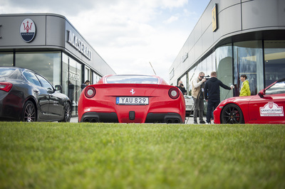 Supersport cars cavalcade in Katowice