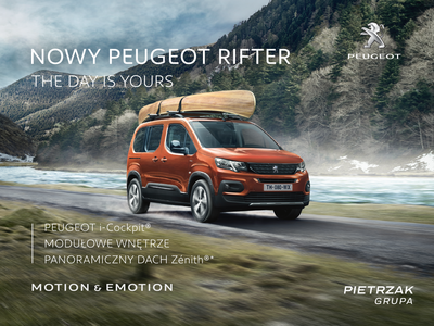 Nowy Peugeot Rifter