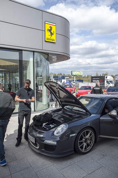 Supersport cars cavalcade in Katowice