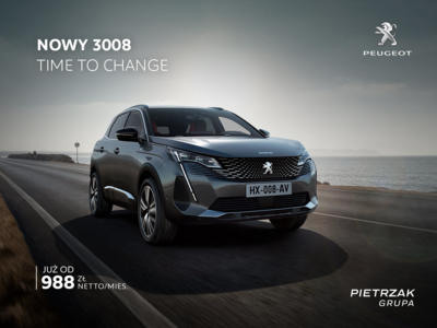 NOWY SUV PEUGEOT 3008