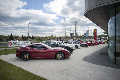 Supersport cars cavalcade in Katowice